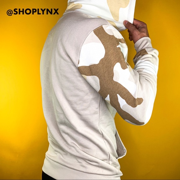 Adidas Originals Camo Beige Hoody - Picture 4 of 8